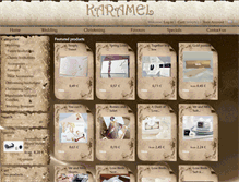 Tablet Screenshot of karameldesign.com.cy